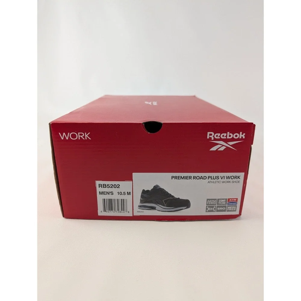 Reebok Work Premier Road Plus IV Composite Toe‎ Work Sz 10.5 M Sneaker New